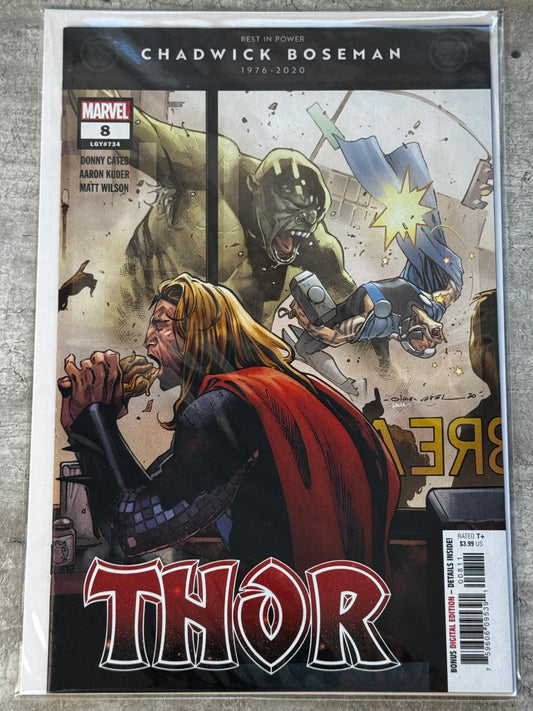 2020 - Thor, Vol. 6 #8 Var. A - Hammerfall, Part Two - NM+ - ENG 1
