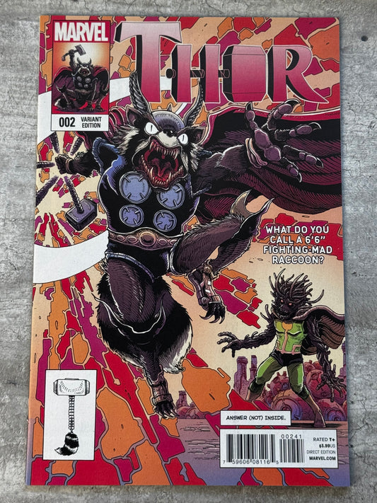 2014 - Thor, Vol. 4 #2 Var. D - The Goddess of Thunder - NM+ - ENG 1