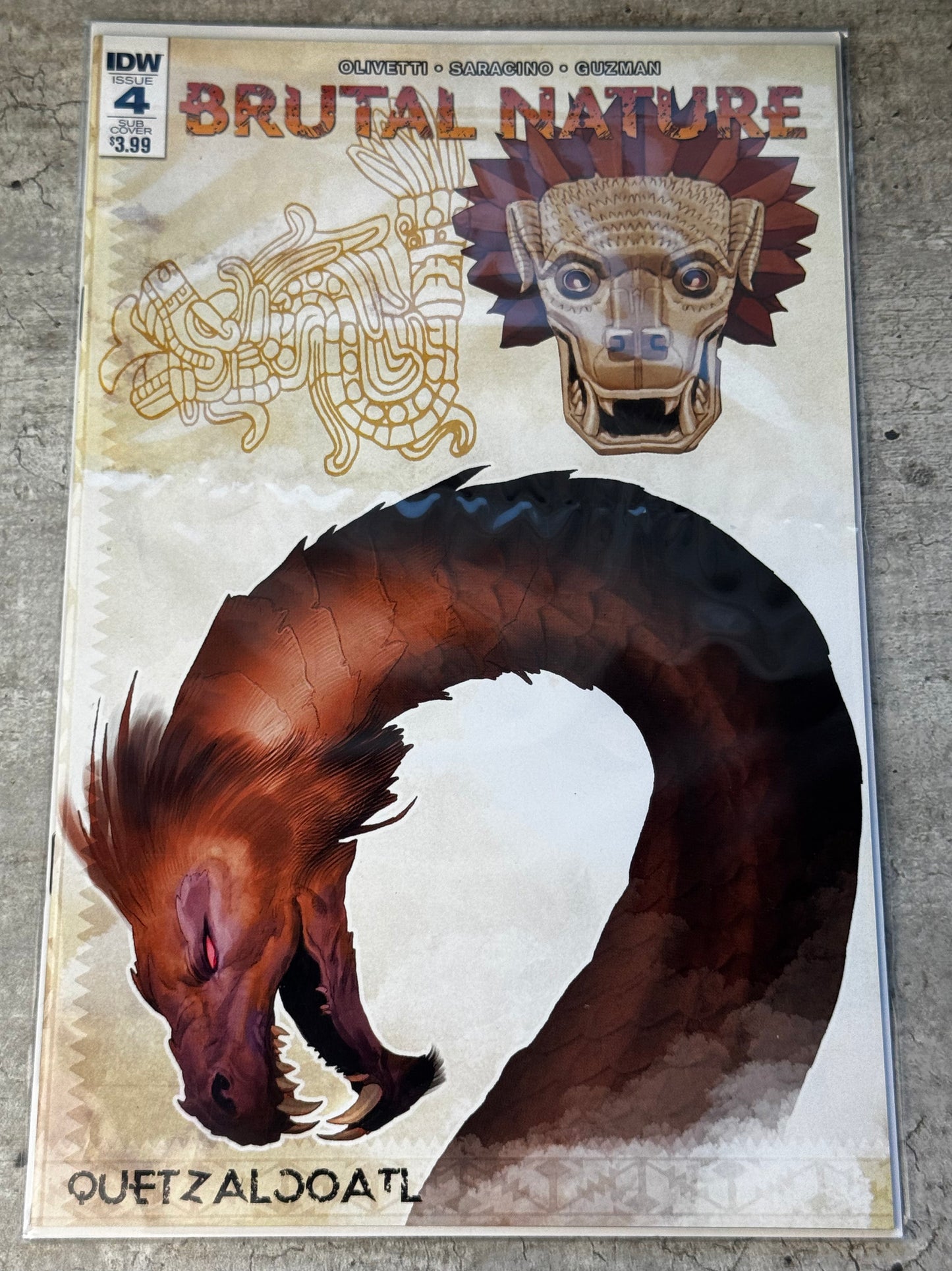 2016 - Brutal Nature #4 Var. B - NM/M - ENG 1