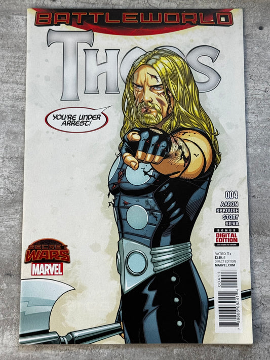 2015 - Thors #4 Var. A - Excessive Thunder - NM+ - ENG 1