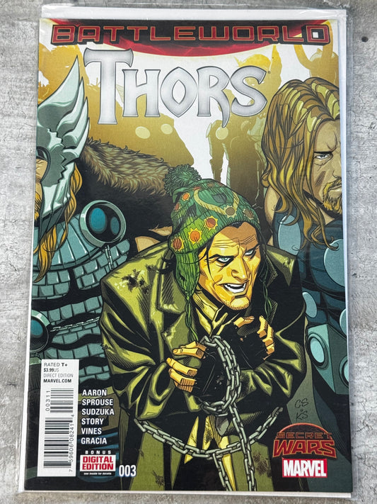 2015 - Thors #3 Var. A - The Thunder Room - NM+ - ENG 1