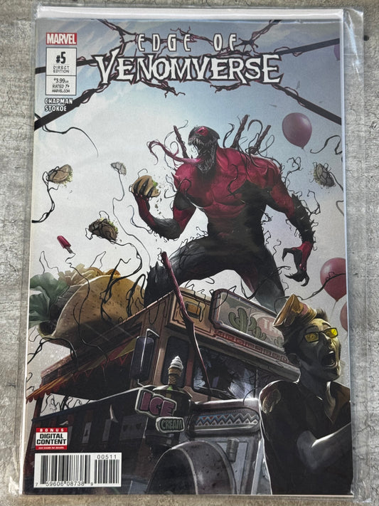 2017 - Edge of Venomverse #5 Var. A - NM+ - ENG 1