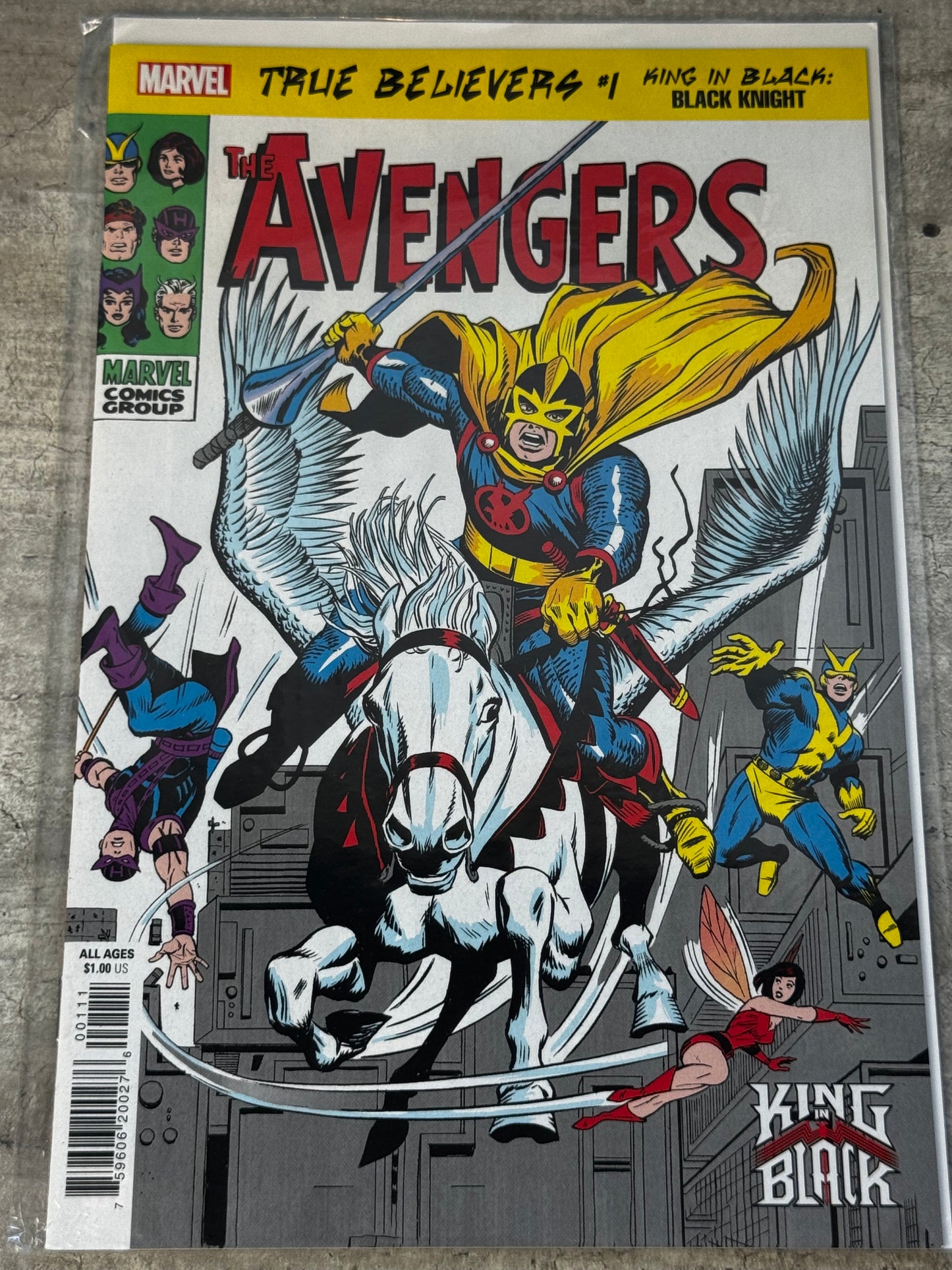 2020 - True Believers King In Black Black Knight #1 - NM - ENG 1