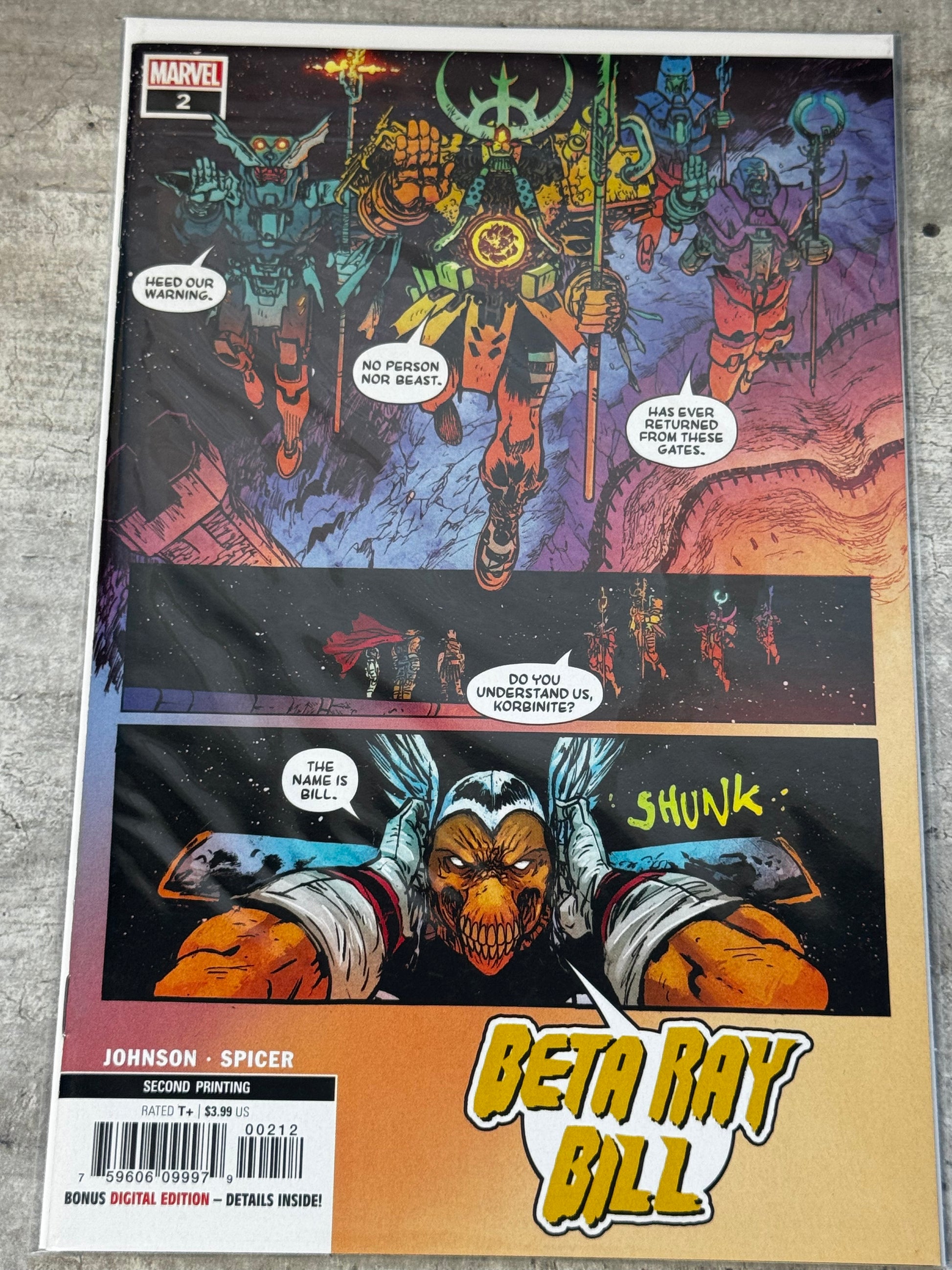 2021 - Beta Ray Bill #2 Var. C - Argent Star, Part Two - NM - ENG 1