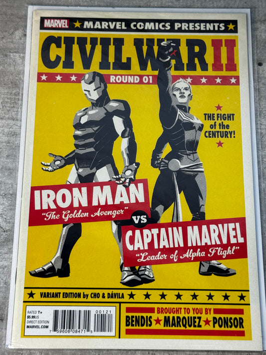 2016 - Civil War II #1 Var. B - NM - ENG 1