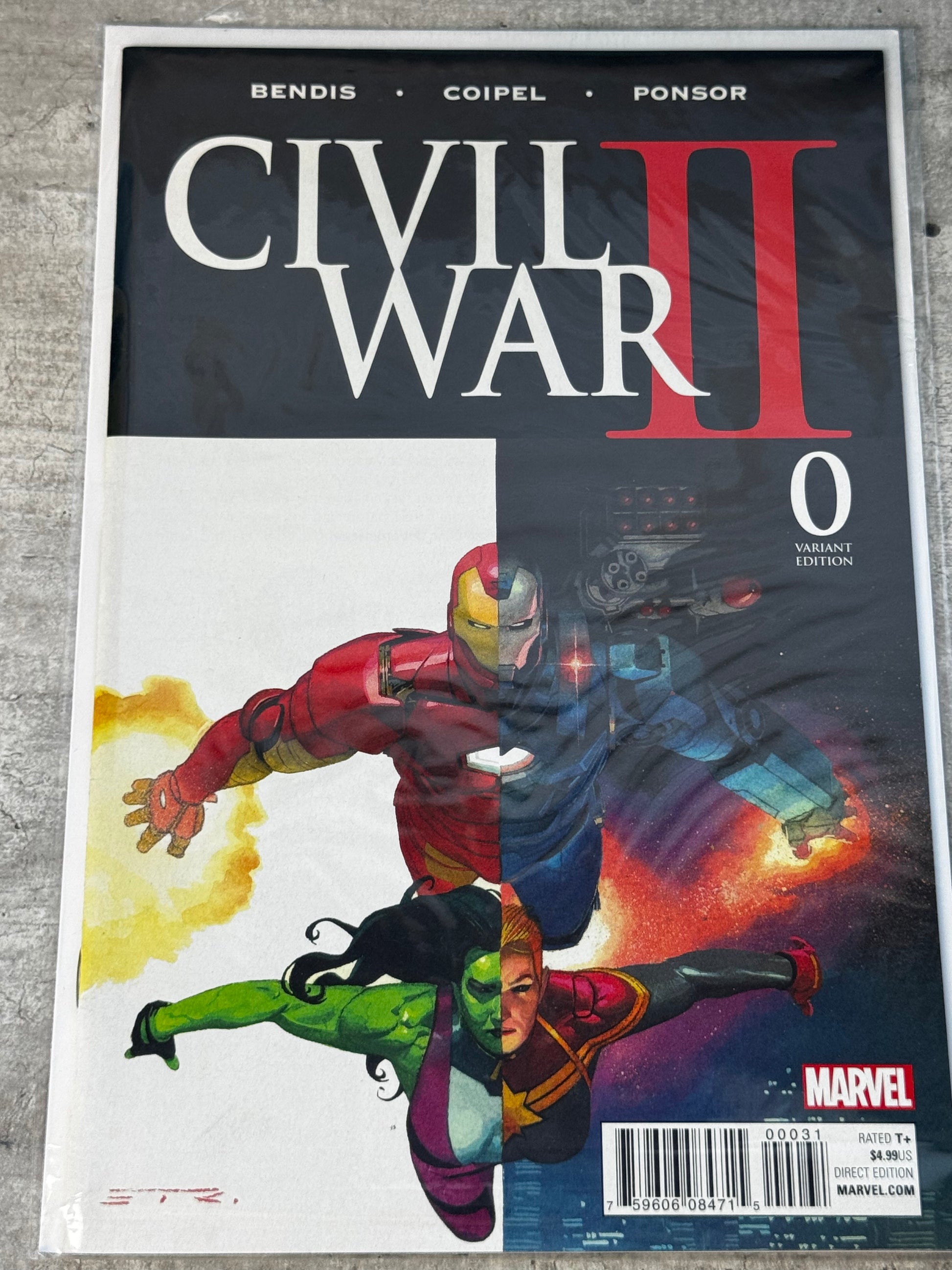 2016 - Civil War II #0 Var. C - NM - ENG 1