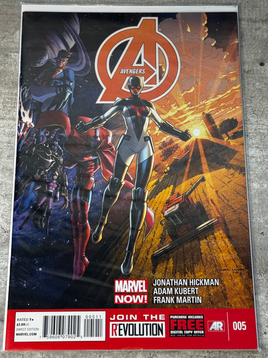 2013 - The Avengers, Vol. 5 #5 Var. A - Superguardian - NM - ENG 1