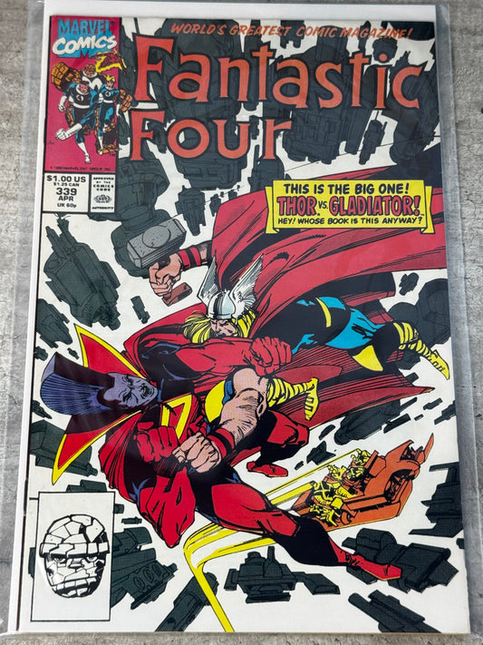 1990 - Fantastic Four, Vol. 1 #339 Var. A - VF/NM - ENG 1