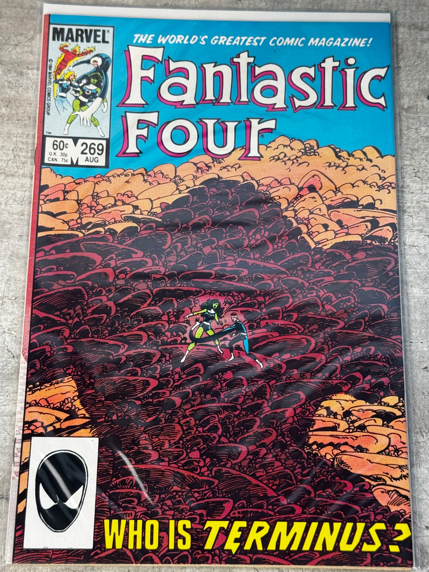 1984 - Fantastic Four, Vol. 1 #269 Var. A - Skyfall - NM- - ENG 1
