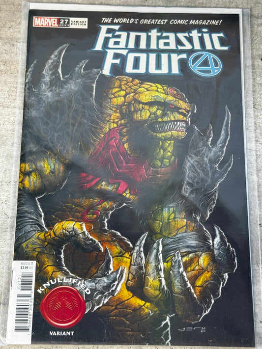 2020 - Fantastic Four, Vol. 6 #27 Var. B - Borrowed Armor - NM - ENG 1