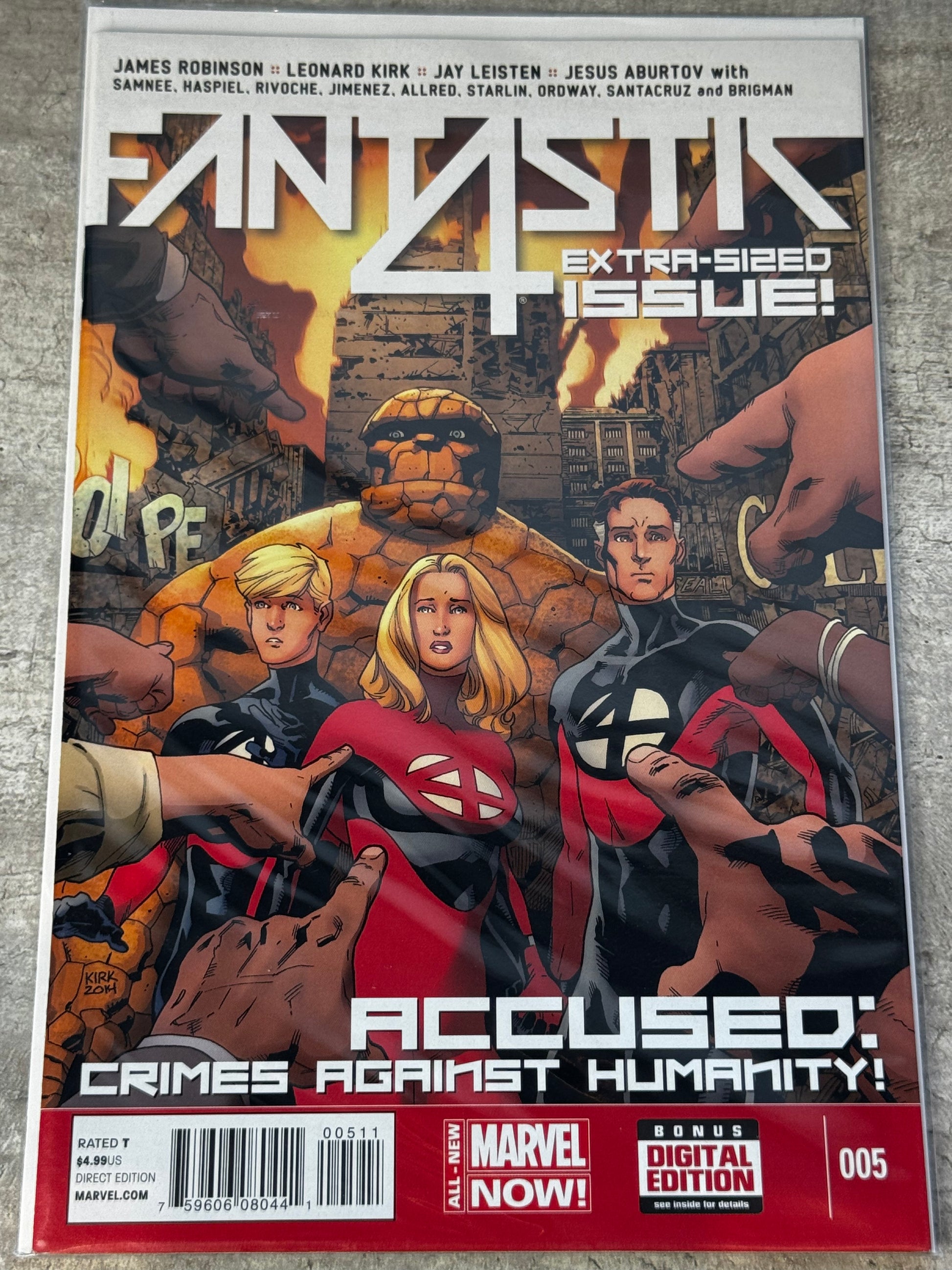 2014 - Fantastic Four, Vol. 5 #5 Var. A - Part Five - NM - ENG 1