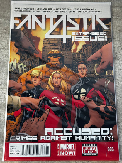 2014 - Fantastic Four, Vol. 5 #5 Var. A - Part Five - NM - ENG 1
