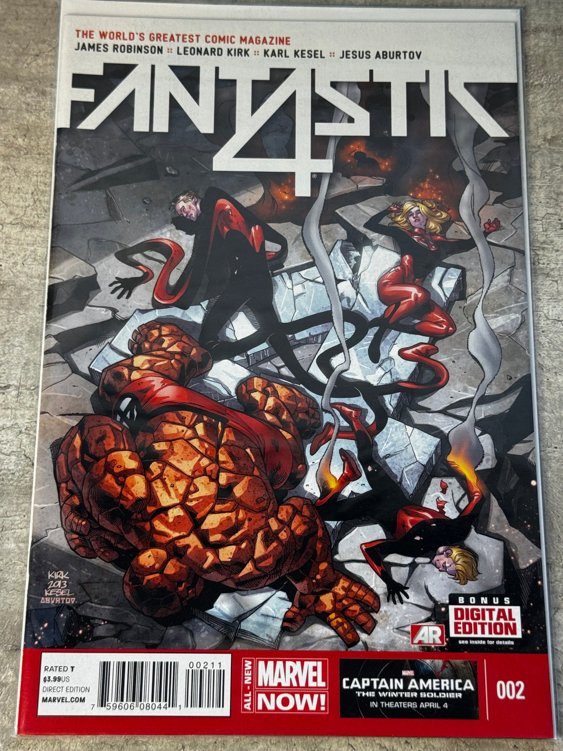 2014 - Fantastic Four, Vol. 5 #2 Var. A - Part Two - NM - ENG 1