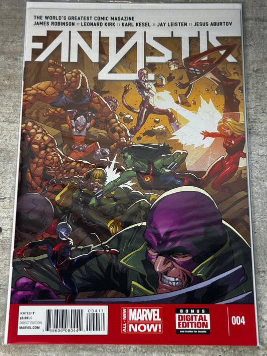 2014 - Fantastic Four, Vol. 5 #4 - Part Four - NM+ - ENG 1