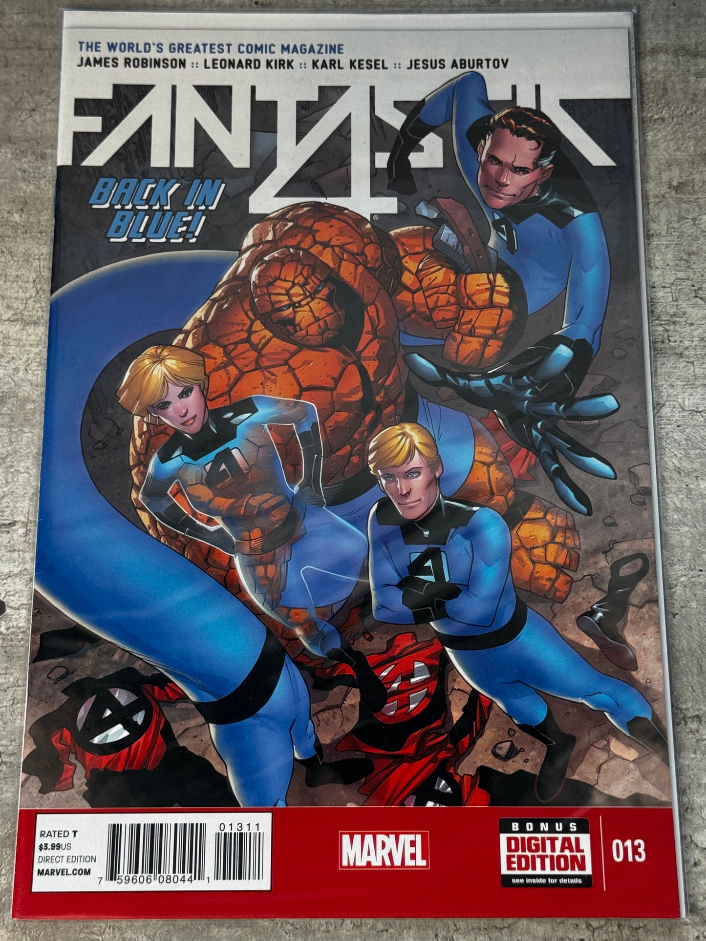 2014 - Fantastic Four, Vol. 5 #13 - Part Five - NM+ - ENG 1