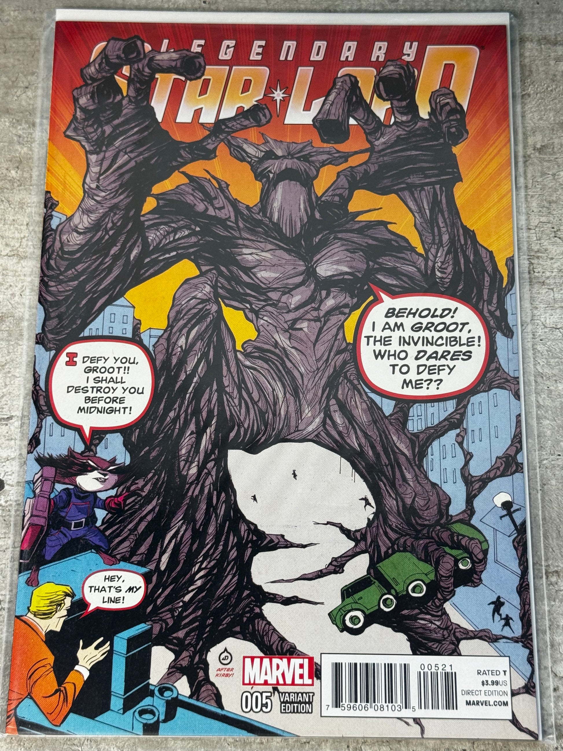 2014 - Legendary Star-Lord #5 Var. B - NM+ - ENG 1