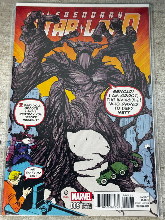 2014 - Legendary Star-Lord #5 Var. B - NM+ - ENG 1