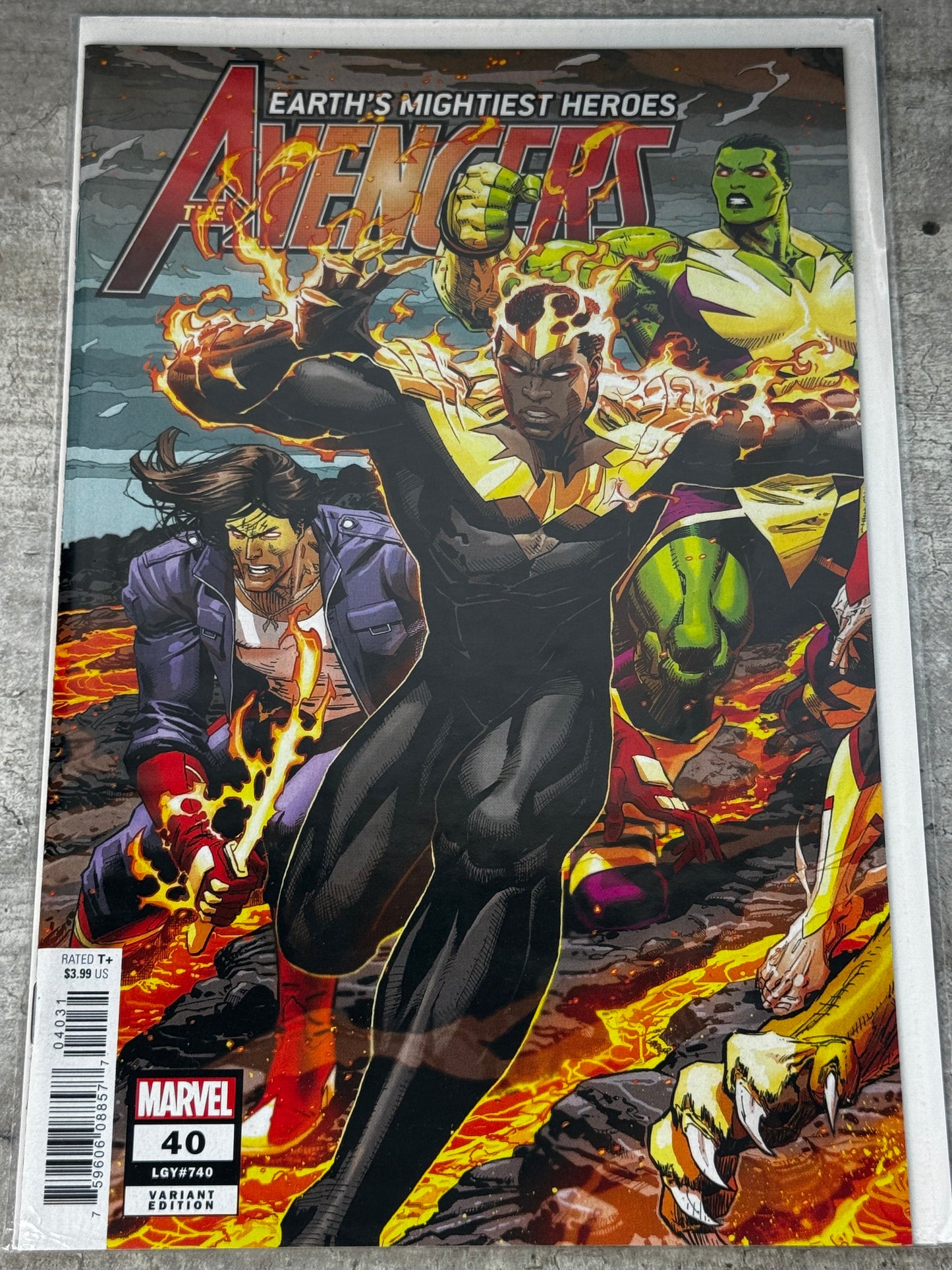 2020 - The Avengers, Vol. 8 #40 Var. B - Sleep Now In The Fire - NM - ENG 1
