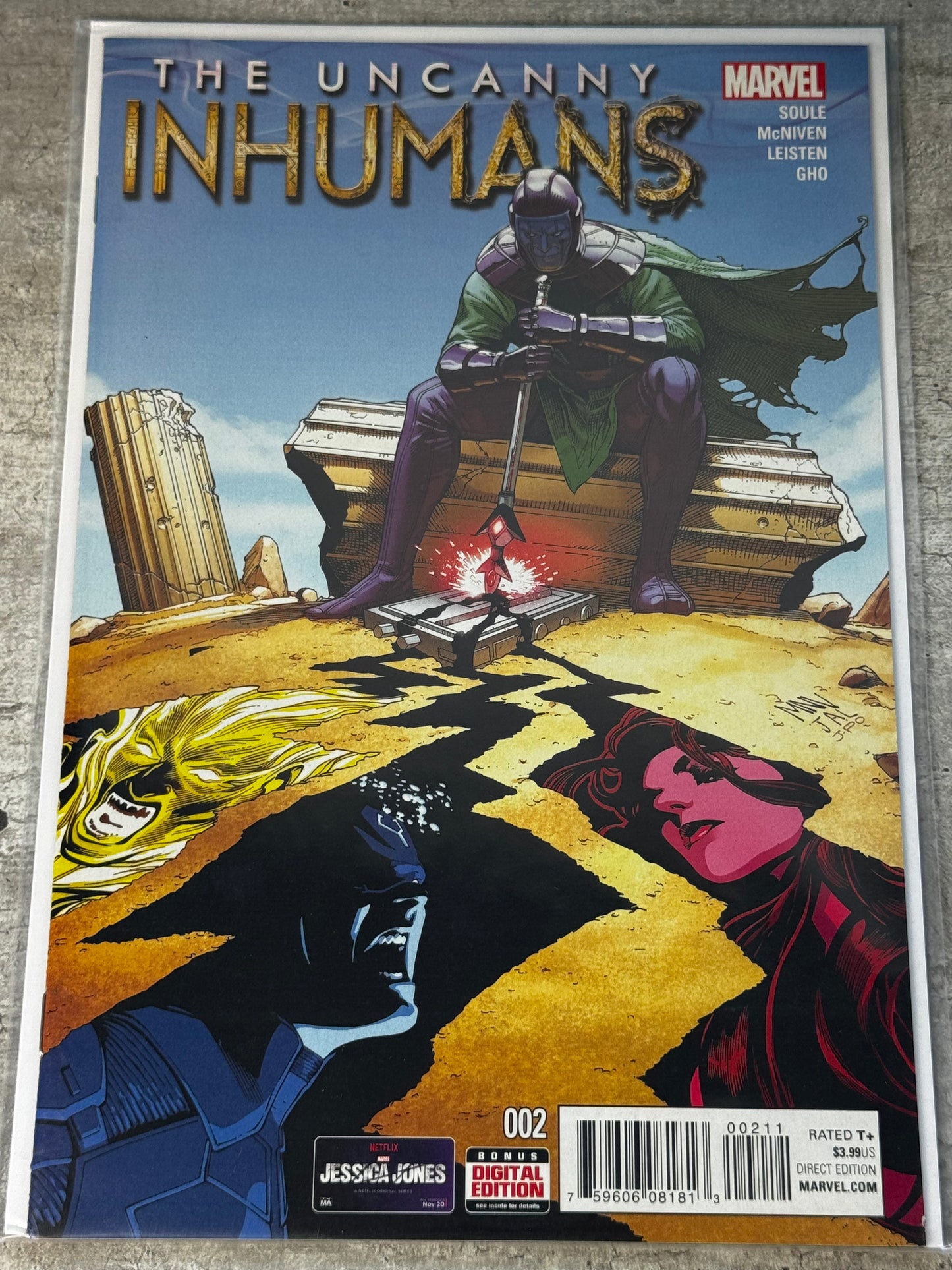 2015 - The Uncanny Inhumans #2 Var. A - Part 2 - NM+ - ENG 1