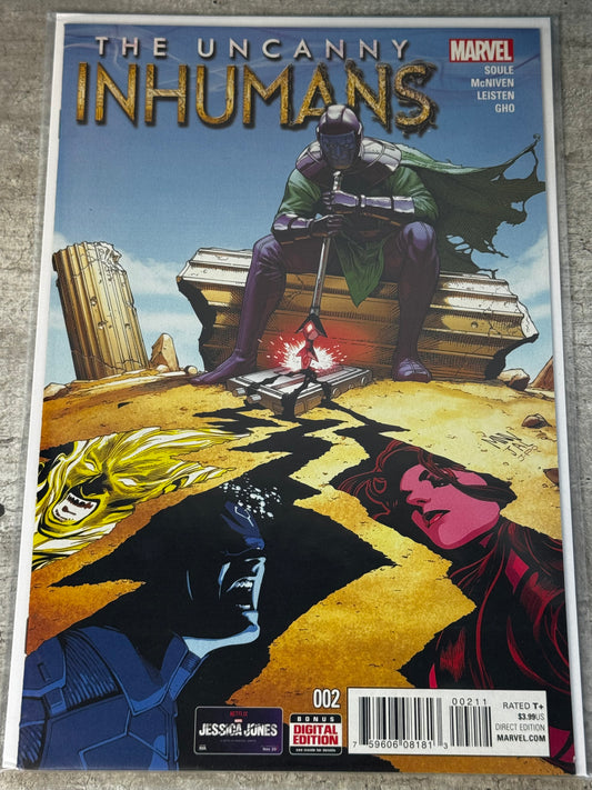 2015 - The Uncanny Inhumans #2 Var. A - Part 2 - NM+ - ENG 1