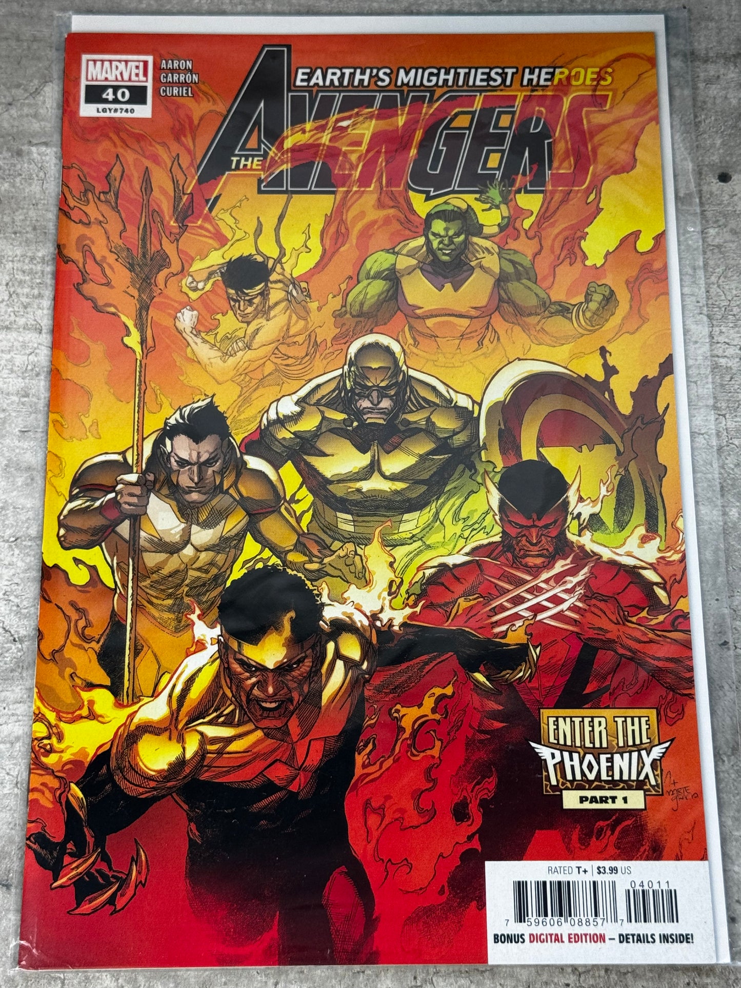 2020 - The Avengers, Vol. 8 #40 Var. A - Sleep Now In The Fire - NM - ENG 1