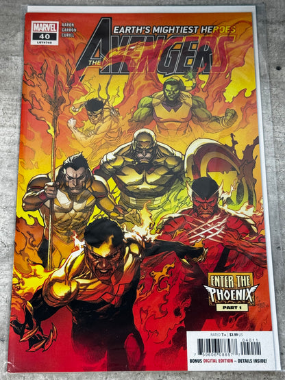 2020 - The Avengers, Vol. 8 #40 Var. A - Sleep Now In The Fire - NM - ENG 1