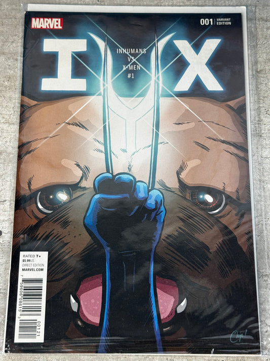 2016 - Inhumans vs. X-Men #1 Var. B - NM+ - ENG 1
