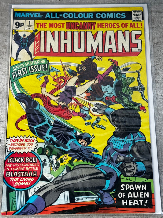 1975 - Inhumans, Vol. 1 #1 Var. B - Spawn of Alien Heat - NM - ENG 1