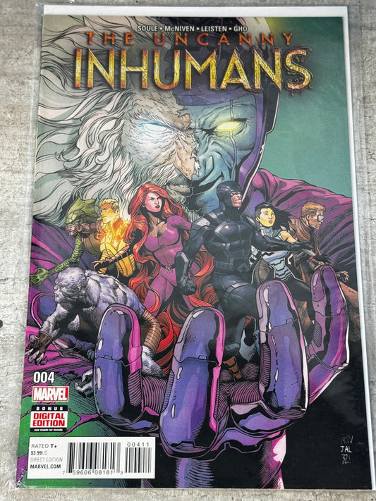 2016 - The Uncanny Inhumans #4 Var. A - Part 4 - NM - ENG 1