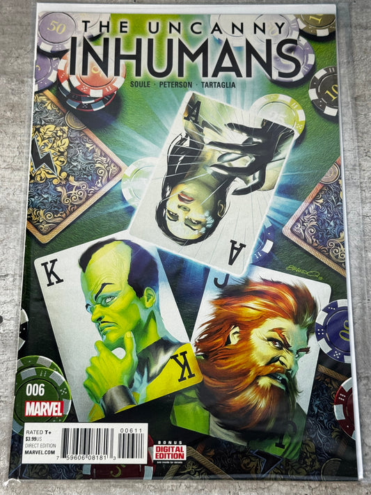 2016 - The Uncanny Inhumans #6 Var. A - Part Two - NM - ENG 1