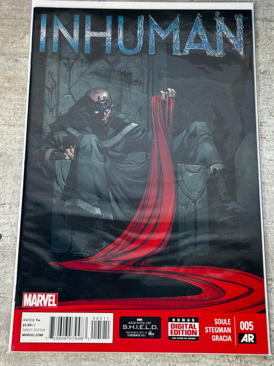 2014 - Inhuman #5 Var. A - Part 5: Empty Throne - NM+ - ENG 1