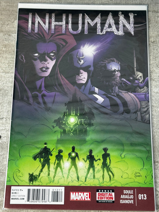 2015 - Inhuman #13 Var. A - Part 13: Lineage - NM+ - ENG 1