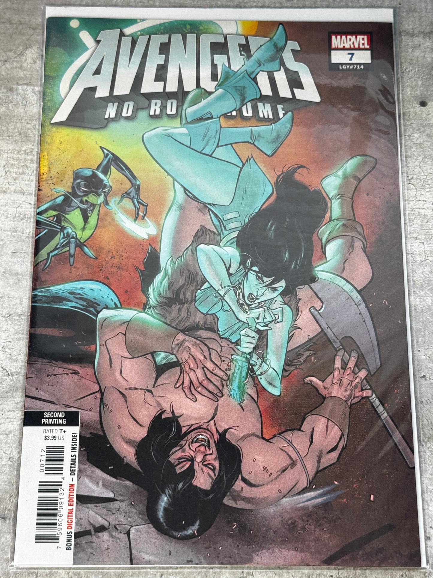 2019 - Avengers: No Road Home #7 Var. C - NM - ENG 1