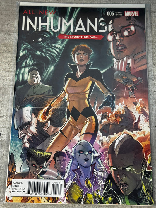 2016 - All-New Inhumans #5 Var. D - NM+ - ENG 1