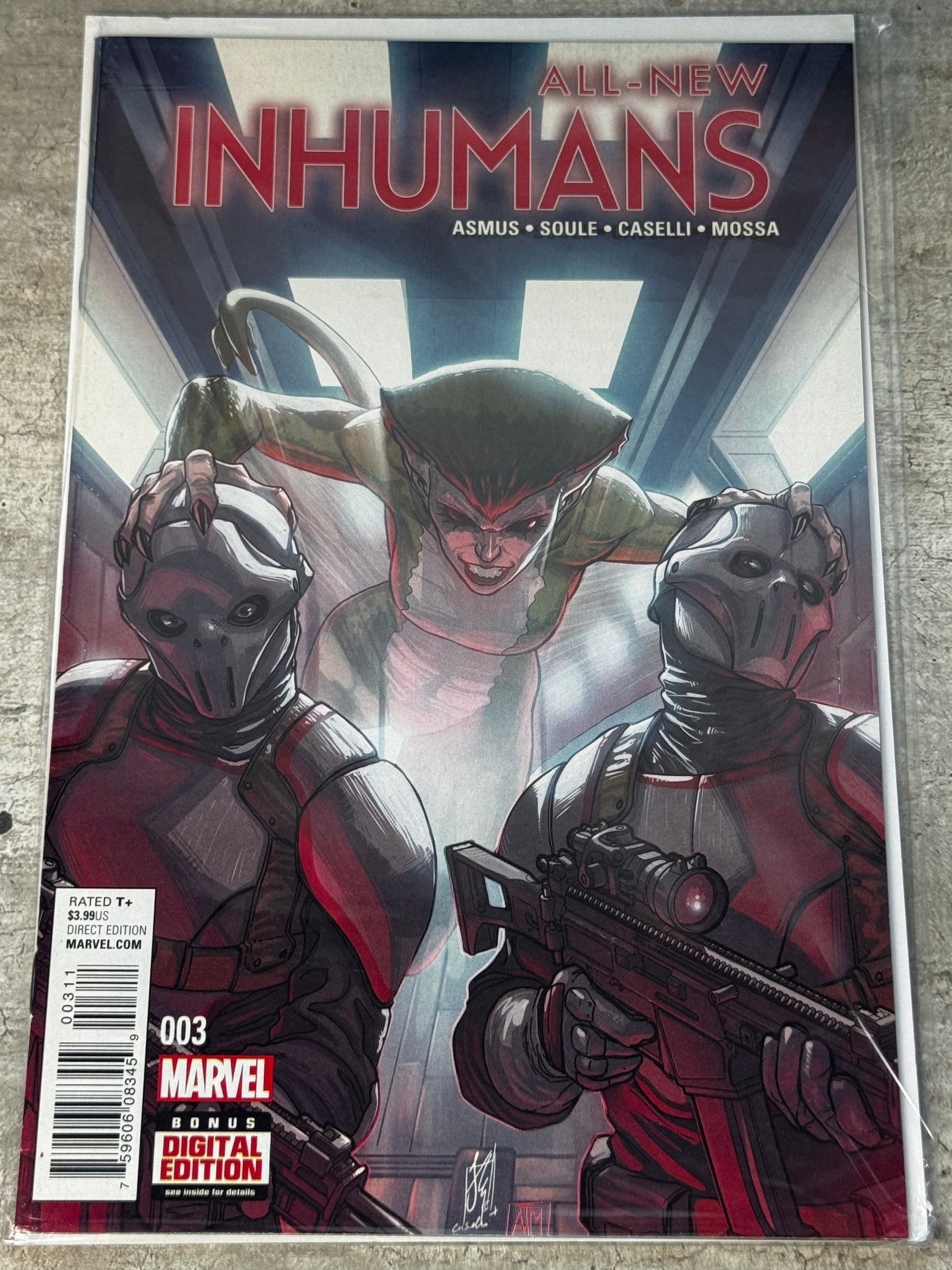 2016 - All-New Inhumans #3 Var. A - NM+ - ENG 1