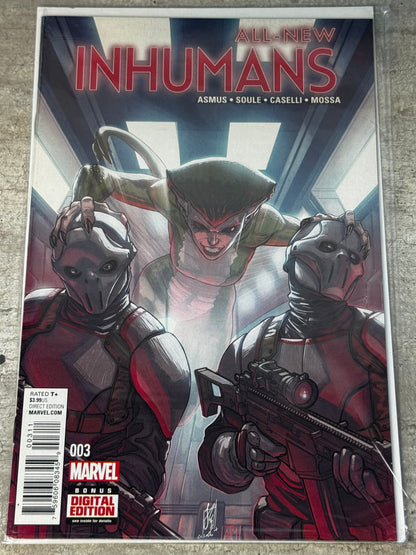 2016 - All-New Inhumans #3 Var. A - NM+ - ENG 1