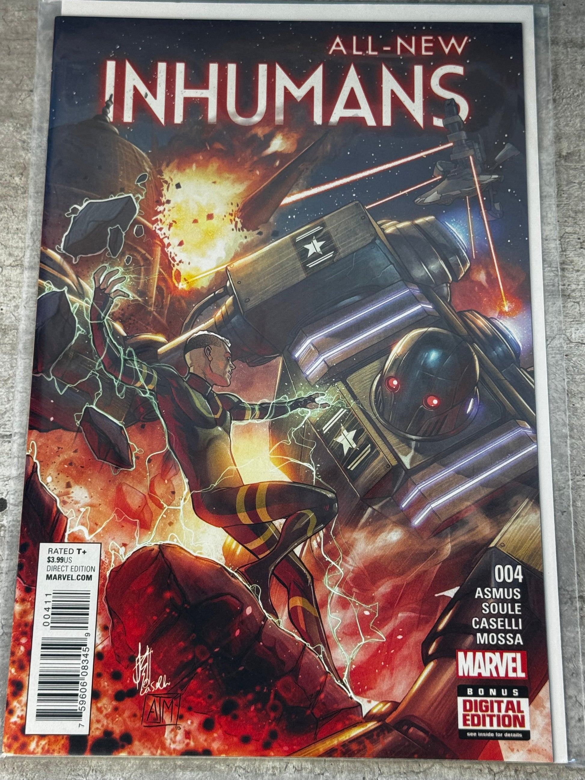 2016 - All-New Inhumans #4 - NM+ - ENG 1