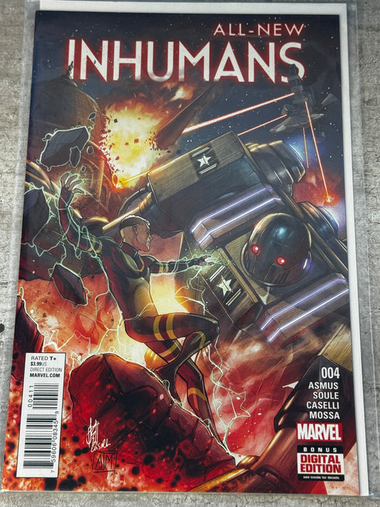 2016 - All-New Inhumans #4 - NM+ - ENG 1