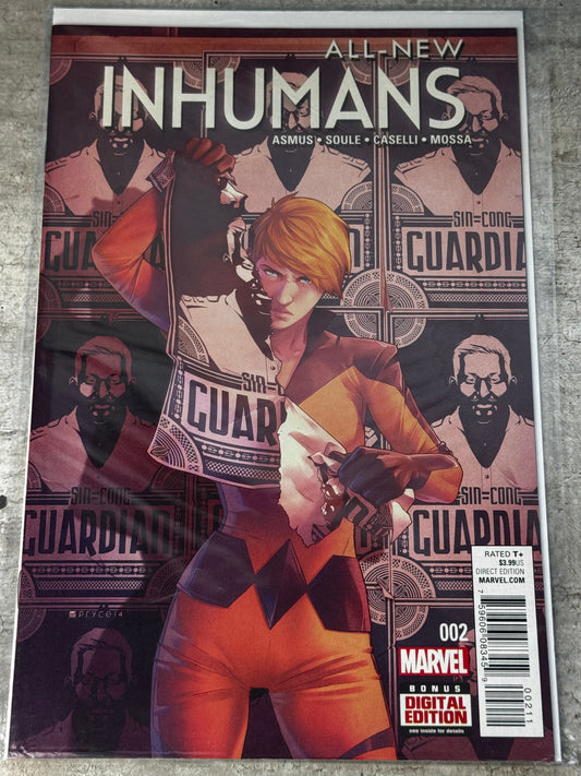 2015 - All-New Inhumans #2 Var. A - NM+ - ENG 1