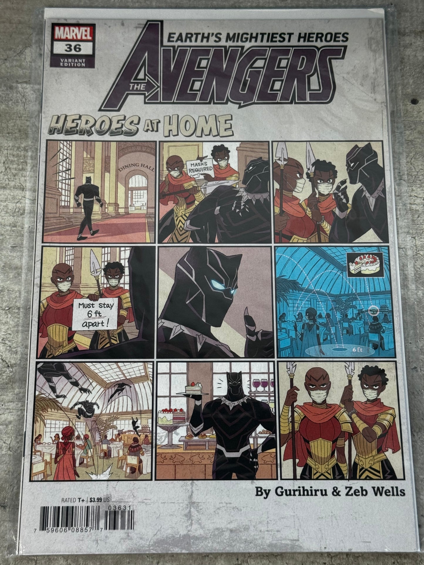 2020 - The Avengers, Vol. 8 #36 Var. C - Part Four - NM - ENG 1