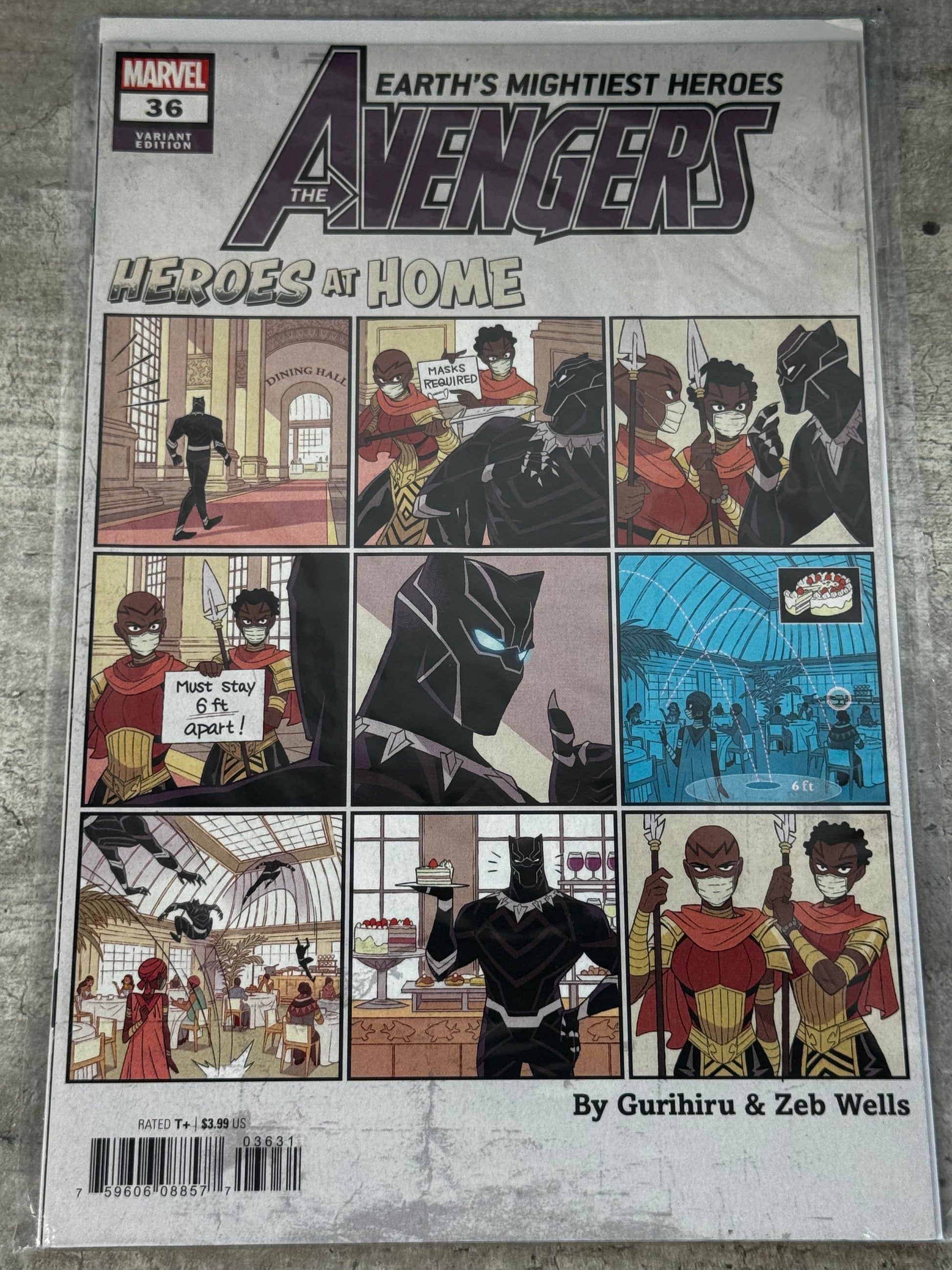 2020 - The Avengers, Vol. 8 #36 Var. C - Part Four - NM - ENG 1
