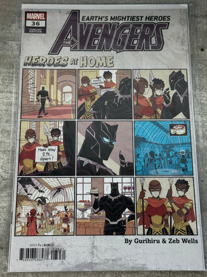 2020 - The Avengers, Vol. 8 #36 Var. C - Part Four - NM - ENG 1