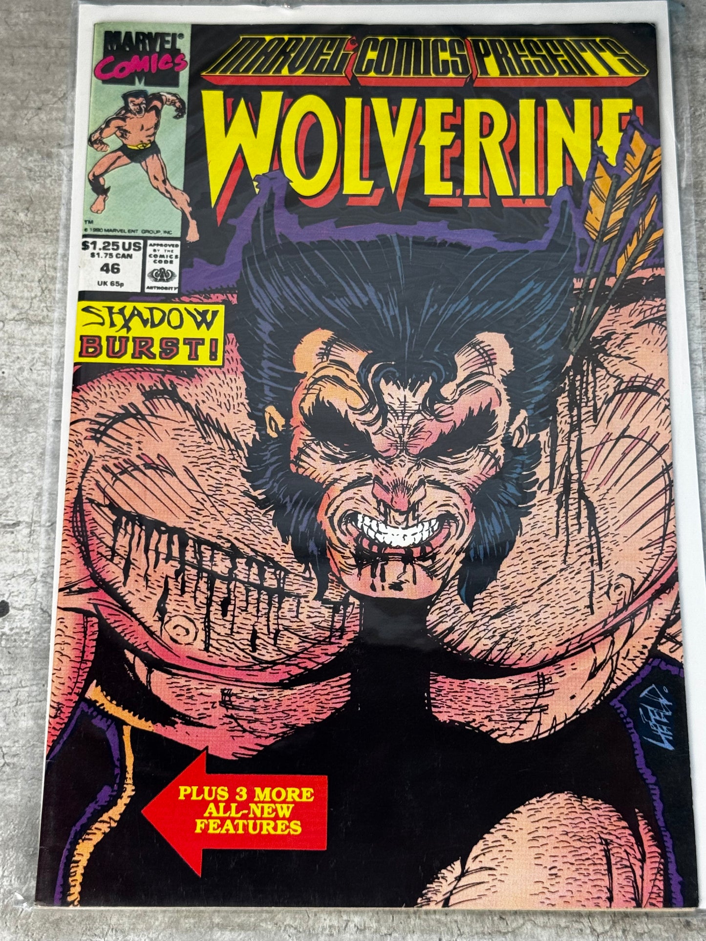 1990 - Marvel Comics Presents, Vol. 1 #46 Var. A - NM- - ENG 1