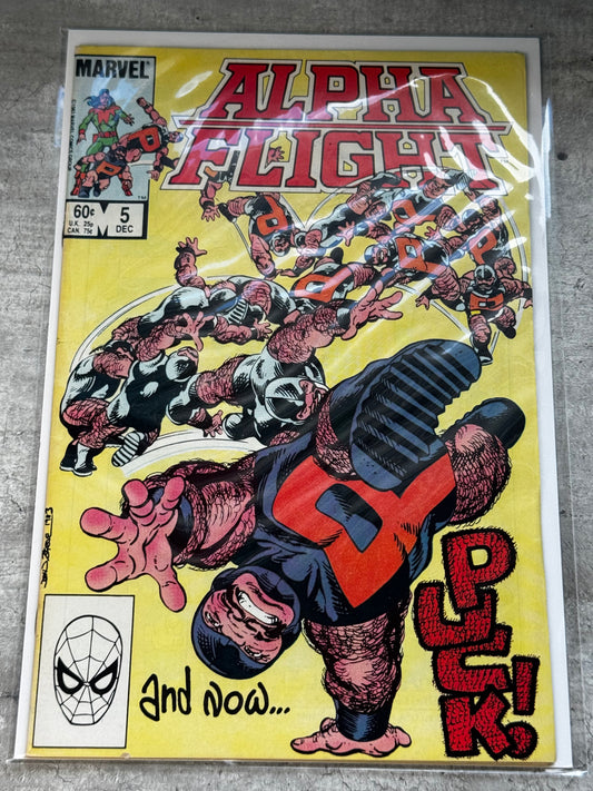 1983 - Alpha Flight, Vol. 1 #5 Var. A - NM- - ENG 1