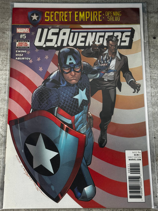 2017 - U.S.Avengers #5 Var. A - Meet The New Boss - NM - ENG 1