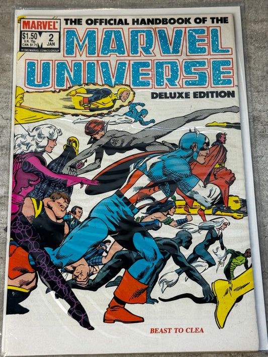 1985 - Official Handbook of the Marvel Universe: Deluxe Edition #2 1