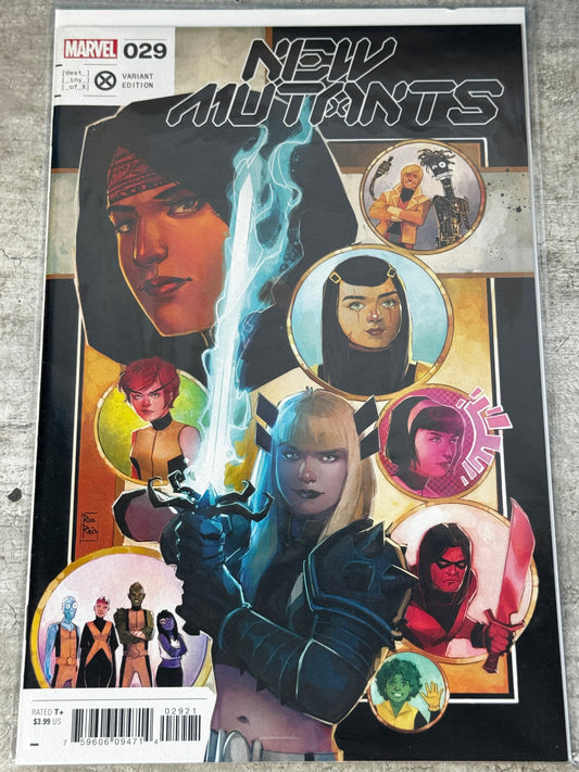 2022 - New Mutants, Vol. 4 #29 Var. B - Fights and Feelings - NM - ENG 1