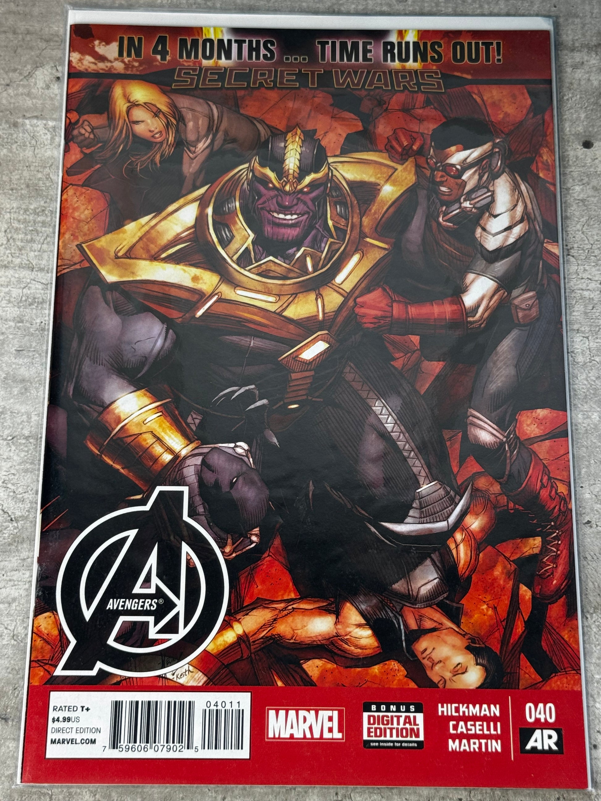 2015 - The Avengers, Vol. 5 #40 Var. A - We Three Kings - NM - ENG 1