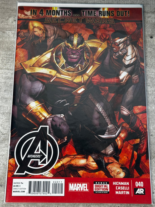 2015 - The Avengers, Vol. 5 #40 Var. A - We Three Kings - NM - ENG 1