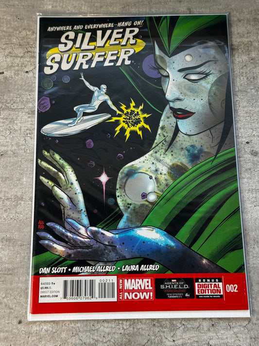 2014 - Silver Surfer, Vol. 7 #2 Var. A - Everything and All At Once - NM+ - ENG 1